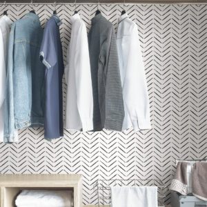 Grey Dorset Peel & Stick Wallpaper