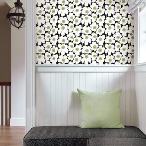 0061072 black pieni unikko peel and stick wallpaper.jpeg