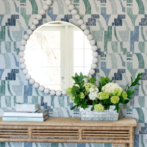 Cool Multi Lenny Geometric Peel & Stick Wallpaper