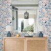 0061875 blue marigold forest flower peel and stick wallpaper.jpeg