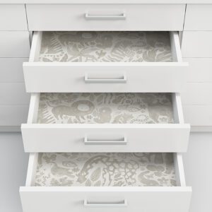 Sweet Safari Taupe Peel and Stick Wallpaper