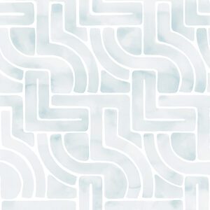 Blue Blythe Peel and Stick Wallpaper