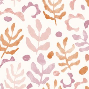 Berry Mira Peel and Stick Wallpaper