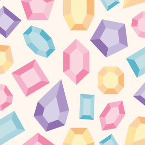 LeLe Gems Ivory Peel and Stick Wallpaper