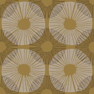Mustard Superbloom Peel and Stick Wallpaper