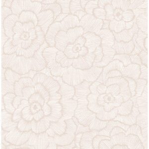 Pink Saraya Peel and Stick Wallpaper