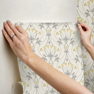 Grey Wilder Peel and Stick Wallpaper