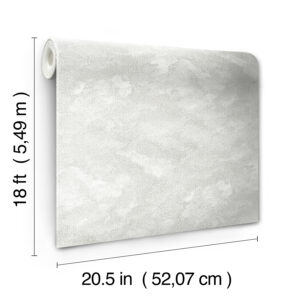 Light Grey Declan Peel and Stick Wallpaper