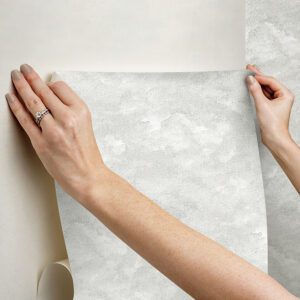 Light Grey Declan Peel and Stick Wallpaper