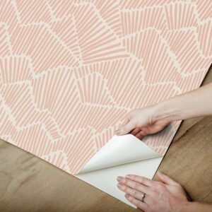 Clay Ridge & Valley Peel and Stick Wallpaper