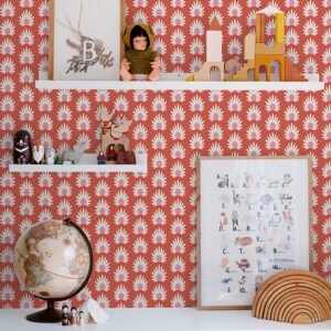 Valentino Fleur Peel and Stick Wallpaper