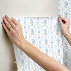 Sweet Blue Dreamy Days Peel and Stick Wallpaper
