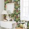 0088697 black multi blooming villa peel and stick wallpaper.jpeg