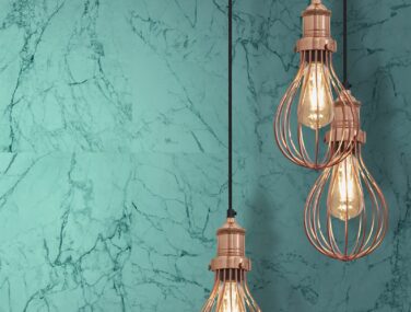 marble blue room