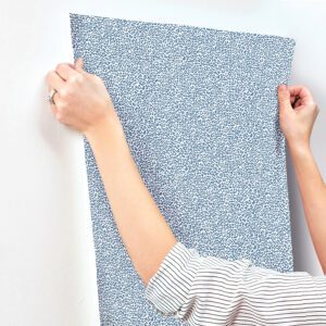 Soul Indigo Animal Print Wallpaper