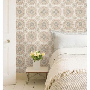 Gemma Light Pink Boho Medallion