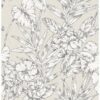 0021368 fiji beige floral wallpaper