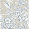 0021376 fiji navy floral wallpaper