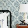 0032411 adele aqua damask wallpaper