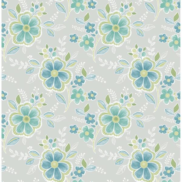 0037227 chloe green floral