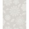 0037598 panache taupe floral wallpaper