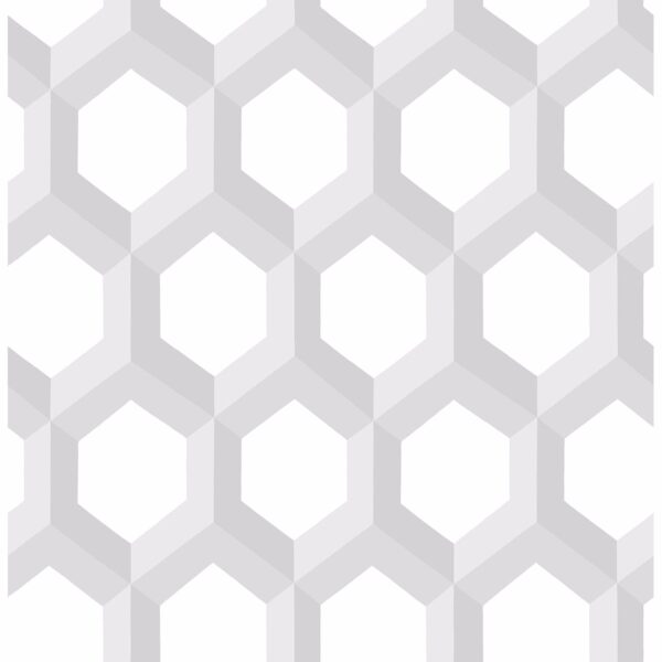 0037601 hex grey geometric wallpaper