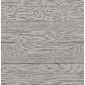 0037616 salvaged wood grey plank wallpaper