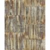 0037637 patina panels copper metal wallpaper