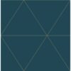 0037707 twilight teal geometric wallpaper