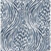0037714 splendid blue animal print wallpaper