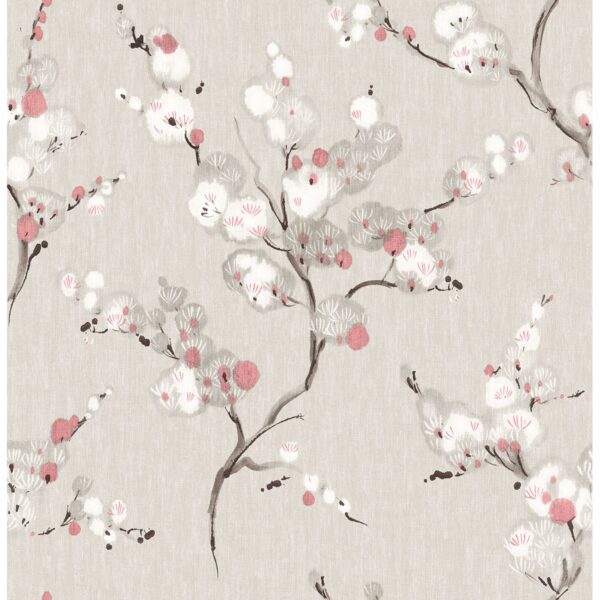 0037742 bliss coral blossom wallpaper