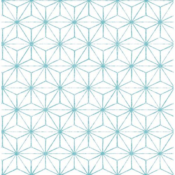 0037778 orion turquoise geometric wallpaper