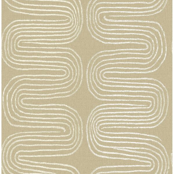 0037900 zephyr honey abstract stripe wallpaper