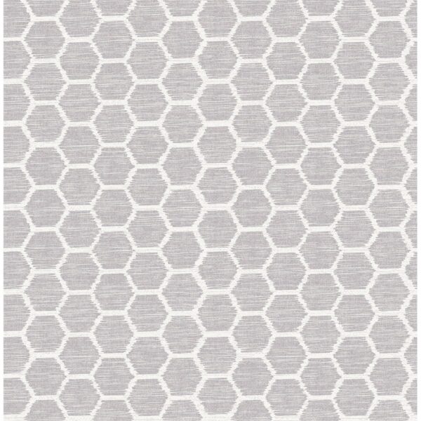 0037923 aura lavender honeycomb wallpaper