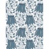 0038023 peas in a pod teal garden wallpaper
