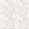 0038031 ana taupe floral wallpaper