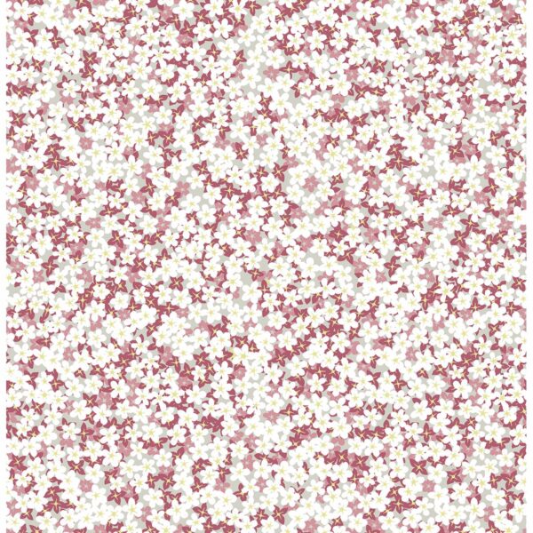 0038179 giverny pink miniature floral wallpaper