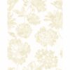 0038195 folia beige floral wallpaper