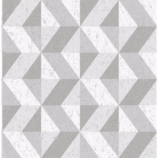 0038234 cerium grey concrete geometric wallpaper