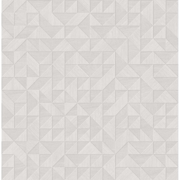 0038259 gallerie light grey geometric wood wallpaper