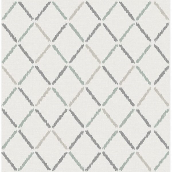 0038329 allotrope grey linen geometric wallpaper