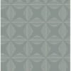 0038349 telestar teal geometric wallpaper