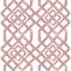 0041686 traverse red trellis wallpaper