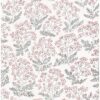0041716 floret pink flora wallpaper
