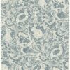 0041736 revival blue fauna wallpaper