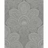 0041740 triumph grey medallion wallpaper
