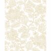 0041748 larkin khaki floral wallpaper