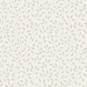0041993 posey white vines wallpaper