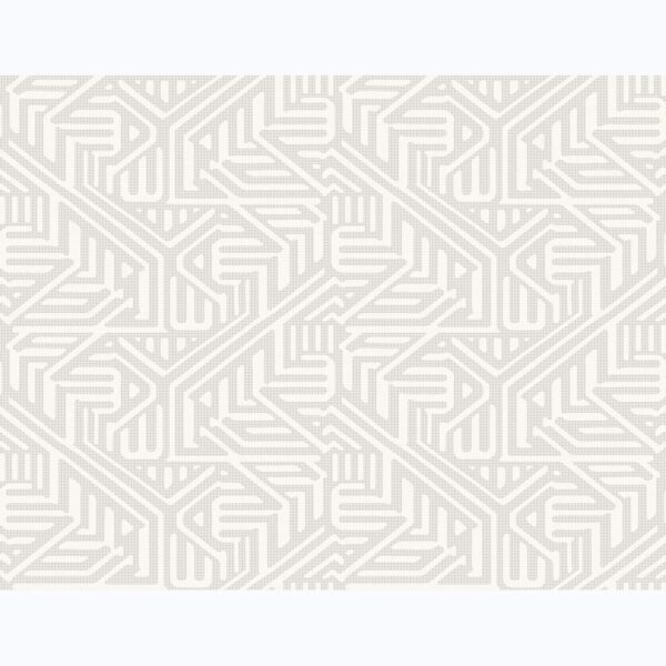 0043206 nambiti light grey geometric wallpaper