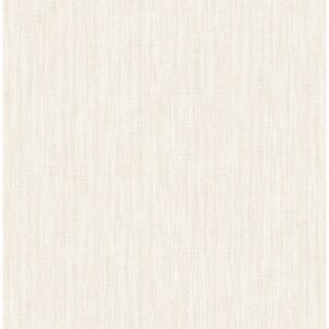 0043835 chenille off white faux linen wallpaper